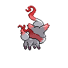 Hisuian Zorua back sprites