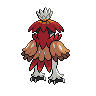 Hisuian Decidueye back sprites