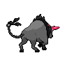 Paldean Tauros (Blaze Breed) back sprites