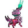 Mega Scolipede back sprites
