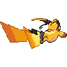 Mega Raichu X back sprites