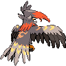 Mega Staraptor back sprites