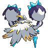Mega Crabominable back sprites