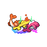Mega Stretchy Tatsugiri back sprites
