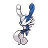 Mega Meowstic back sprites