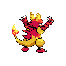 Magmar back sprites