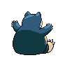 Snorlax back sprites