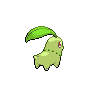 Chikorita back sprites