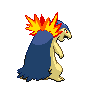 Typhlosion back sprites