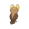 Noctowl back sprites