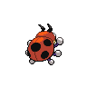 Ledyba back sprites