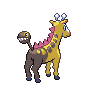 Girafarig back sprites