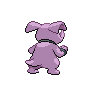 Granbull back sprites