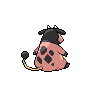 Miltank back sprites