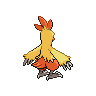 Combusken back sprites