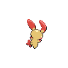 Plusle back sprites