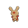 Spinda back sprites
