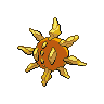 Solrock back sprites