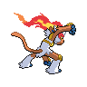 Infernape back sprites