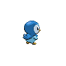 Piplup back sprites