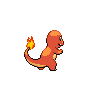 Charmander back sprites