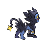 Luxray back sprites