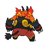 Emboar back sprites