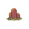 Dugtrio back sprites