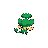 Pansage back sprites