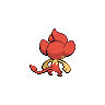 Pansear back sprites