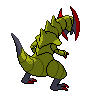 Haxorus back sprites