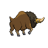 Bouffalant back sprites