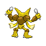Alakazam back sprites