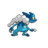 Frogadier back sprites