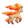 Rapidash back sprites