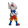Cinderace back sprites