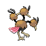 Dodrio back sprites