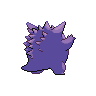 Gengar back sprites
