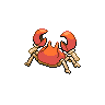 Krabby back sprites