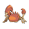 Kingler back sprites