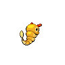 Caterpie back shiny sprites