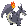 Mega Charizard Y back shiny sprites