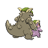 Mega Kangaskhan back shiny sprites