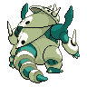 Mega Aggron back shiny sprites
