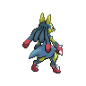 Mega Lucario back shiny sprites