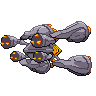 Mega Metagross back shiny sprites