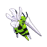 Mega Beedrill back shiny sprites