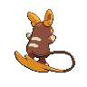 Alolan Raichu back shiny sprites