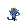 Alolan Meowth back shiny sprites