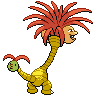 Alolan Exeggutor back shiny sprites